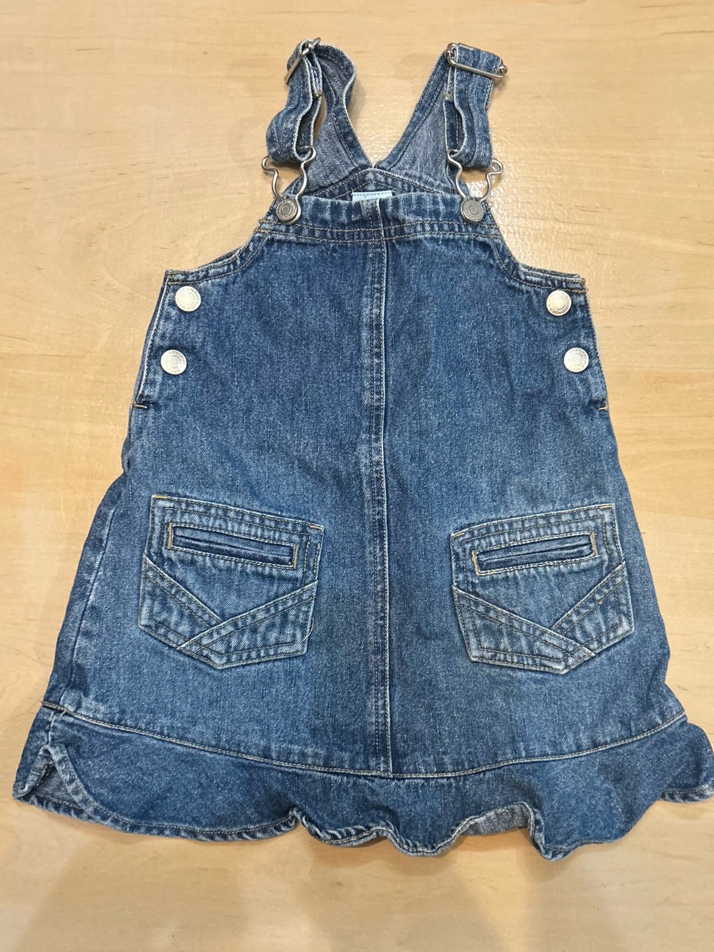 Denim Pinafore Dress